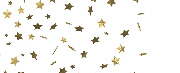 Wall Mural - Stars - stars background, sparkle lights confetti falling. magic shining Flying christmas stars on night