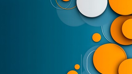 Aufkleber - abstract background vector with geometric shapes
