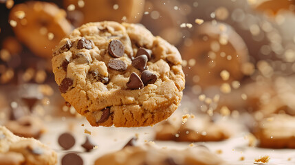 Wall Mural - Chocolate Chip Cookies