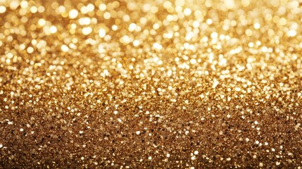 Wall Mural - gold glitter background