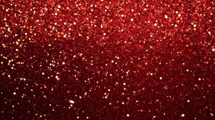 Wall Mural - Red and Gold glitter background