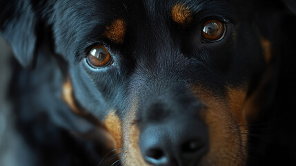 Wall Mural - portrait of a dog