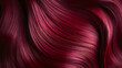 © Jirut - the vibrant burgundy cherry red hair color and texture.