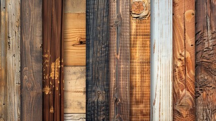 Poster - Create a set of digital papers with a wood grain texture. Describe how the natural lines and patterns make the paper suitable for rustic designs.