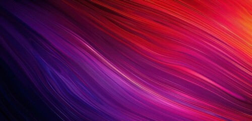 Fototapete - Abstract Background, smooth gradient blend from rich ruby red to luxurious amethyst purple