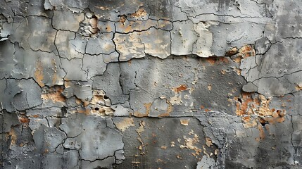 A background of rustic concrete texture, aged concrete with prominent cracks and worn-out patches, raw and gritty feel, hd quality, natural look. --ar 16:9 --v 6.0 --s 250 --style raw