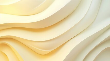 Fototapete - Abstract Background, subtle gradient transitions from pale yellow to warm gold