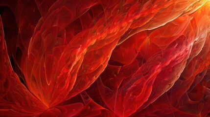 Fototapete - Abstract Background, vibrant tonal textures in reds and oranges