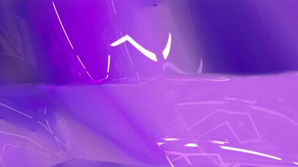 Wall Mural - purple liquid flowing abstract background. seamless waving silver background. metallic glossy animat