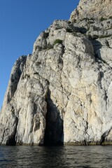 Wall Mural - View of Cape Aya grotto, Balaklava neighborhood, Sevastopol, Crimean Peninsula