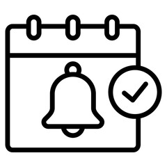 Poster - Reminder Icon Element For Design