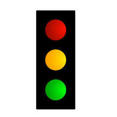 traffic light, traffic lamp icon vector symbol illustration 