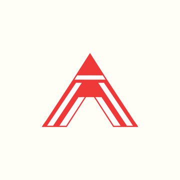 Creative and Unique Branding A Letter Logo