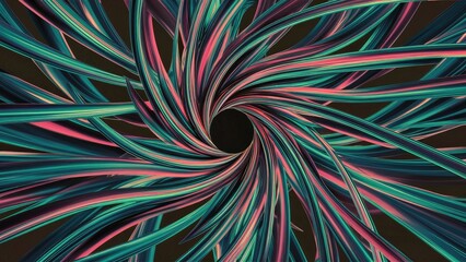 Poster - Abstract color lines background for presentations or commercial use