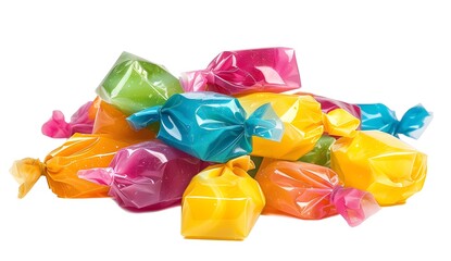 Sticker - Colorful Candies in Wrappers