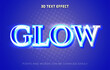 © afpriom - Glow 3d editable text effect style