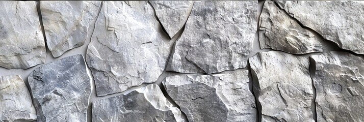 Wall Mural - Stone Background. Light Gray Texture for Retro Design Element