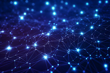Futuristic Network Background background illustration