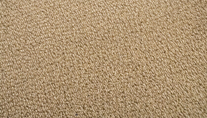 Poster - Close-Up of Dark Brown Textured Fabric