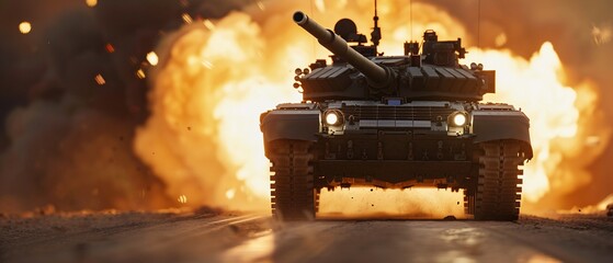 Strategic combat action involving heavy armament and significant pressure, showcasing the impact and effectiveness of advanced weaponry 8K , high-resolution, ultra HD,up32K HD