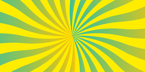 Wall Mural - Abstract background with rays retro starburst abstract. Sunburst background vector illustration pattern beam rays. Spiral radial striped backdrop design.	