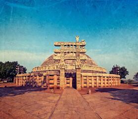 Great Stupa. Sanchi, Madhya Pradesh, India