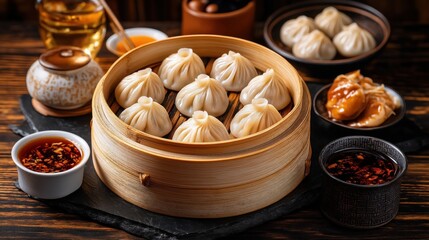 Wall Mural - Xiaolongbao - traditional Chinese food