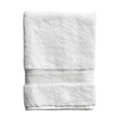 © narak0rn - A soft, white towel folded neatly.