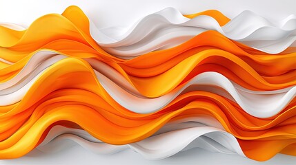 A drawing of a wave with orange and yellow lines9
