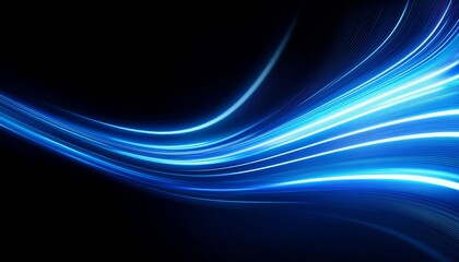 effect light motion trails illustration fast movement abstract line blue blur effect light motion trails luminous rainbow neon shape wave abstract light effect wavy glowing bright flowing curve l