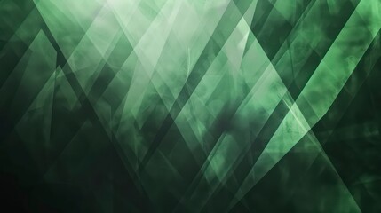 Wall Mural - modern geometric abstract green dark background with minimal and trendy aesthetics