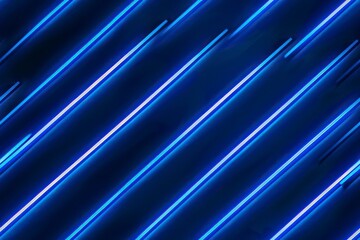 Wall Mural - blue neon pattern lines background