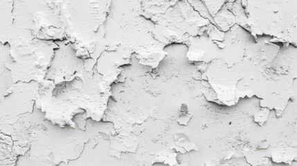 Wall Mural - Texture and background of a white cement wall.