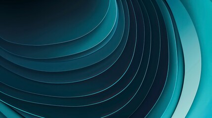 Wall Mural - trendy flow abstract wallpaper background in deep light blue colors