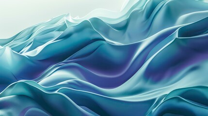 Wall Mural - trendy flow abstract wallpaper background in deep light blue and violet colors