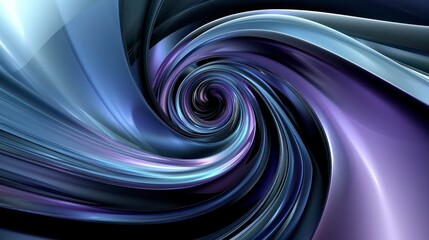 Wall Mural - trendy flow abstract wallpaper background in deep light blue and violet colors