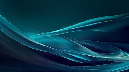 Wall Mural - trendy flow abstract wallpaper background in deep light blue colors
