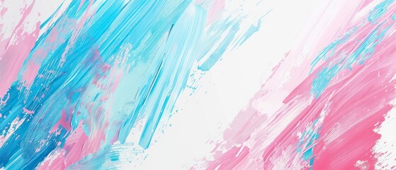 Wall Mural - abstract artistic wallpaper background with light colored brush strokes