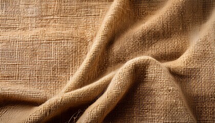 Wall Mural - close up of sackcloth texture as a background