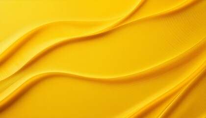 Sticker - vibrant bright yellow background with rippled texture and copy space