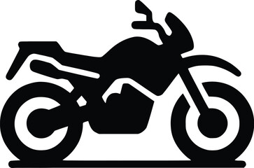 motorcycle sport bike silhouette