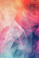 Wall Mural - stylized abstract poster illustration background with noisy surface and deep colors