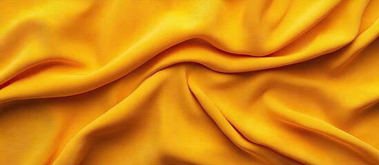 Poster - yellow fabric texture backdrop. with copy space image. Place for adding text or design