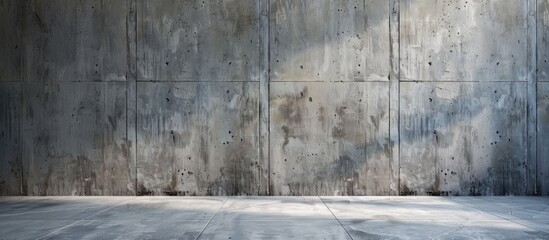 Aufkleber - Background featuring a sleek concrete texture on a plastered wall suitable for use as a copy space image