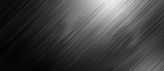 Poster - Steel texture metal background in black and grey tones with a smooth sheet surface ideal for a copy space image