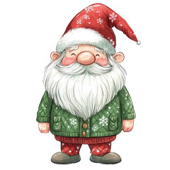 Wall Mural - Santa Gnome