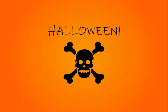 Spooky Halloween party invitation banner design.
