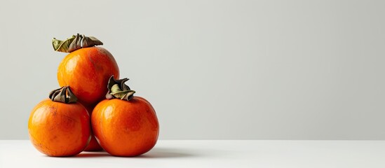 Poster - Persimmon showcased on a clean white backdrop with copy space image