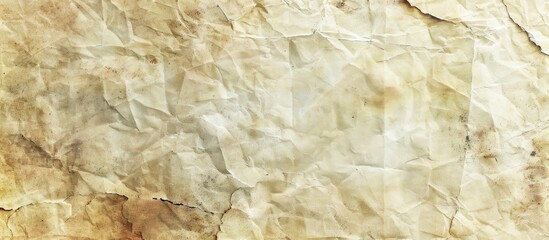 Wall Mural - Vintage wallpaper background with an old parchment paper texture and copy space image