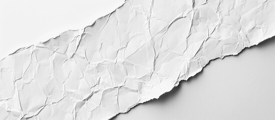 Leinwandbilder - Spotted white paper surface with a rough texture ideal for showcasing images due to its blank copy space